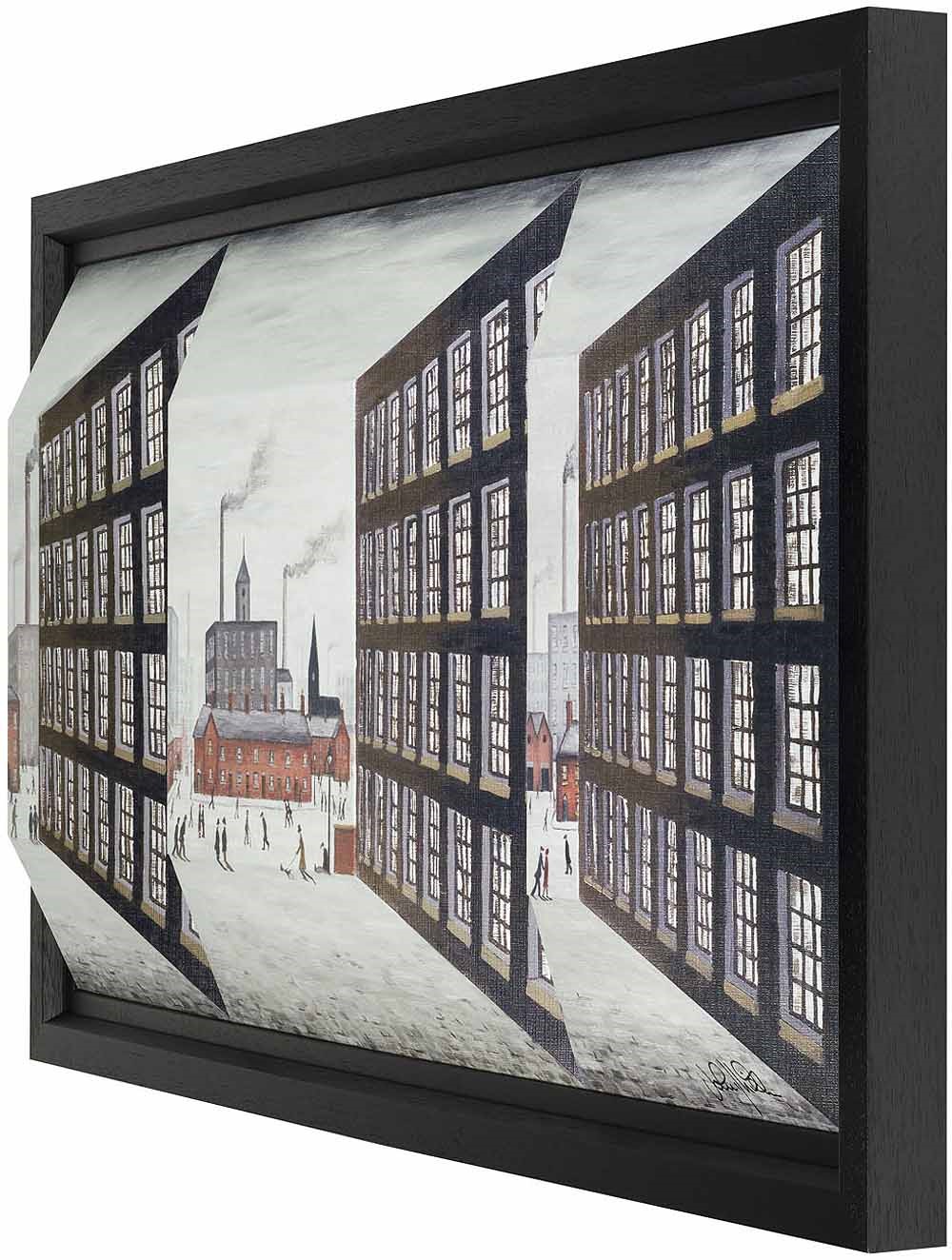 Down by the Mill by John D Wilson, Northern | Lowry | Industrial