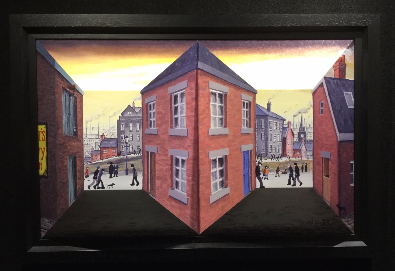 End of the Day by John D Wilson, Local | 3D | Lowry | Northern | Nostalgic