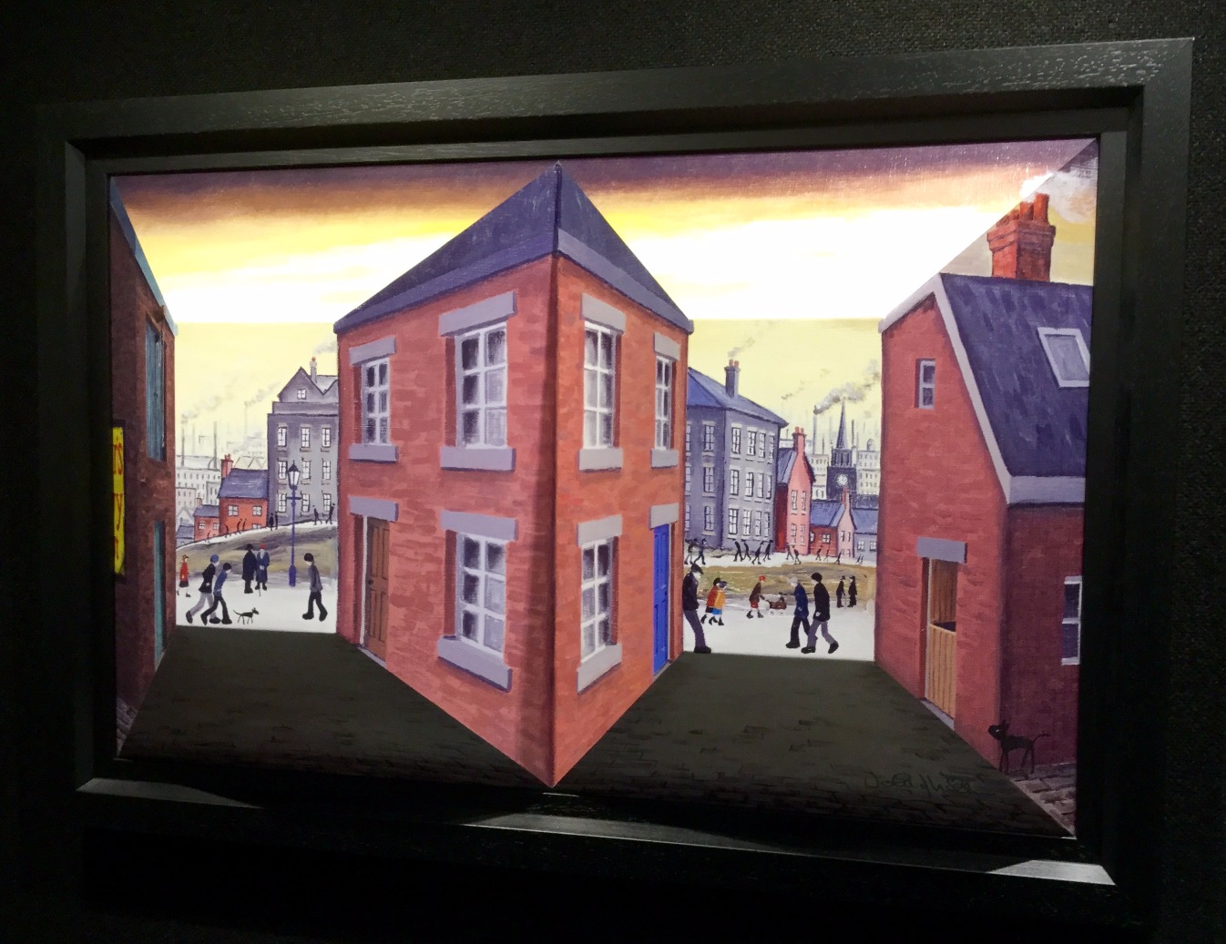 End of the Day by John D Wilson, Local | 3D | Lowry | Northern | Nostalgic