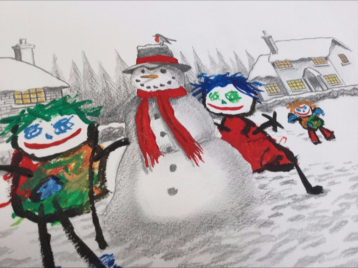 The Snowman by John D Wilson The Snowman by John D Wilson, Children | Nostalgic | Naive | Snow | Snowman