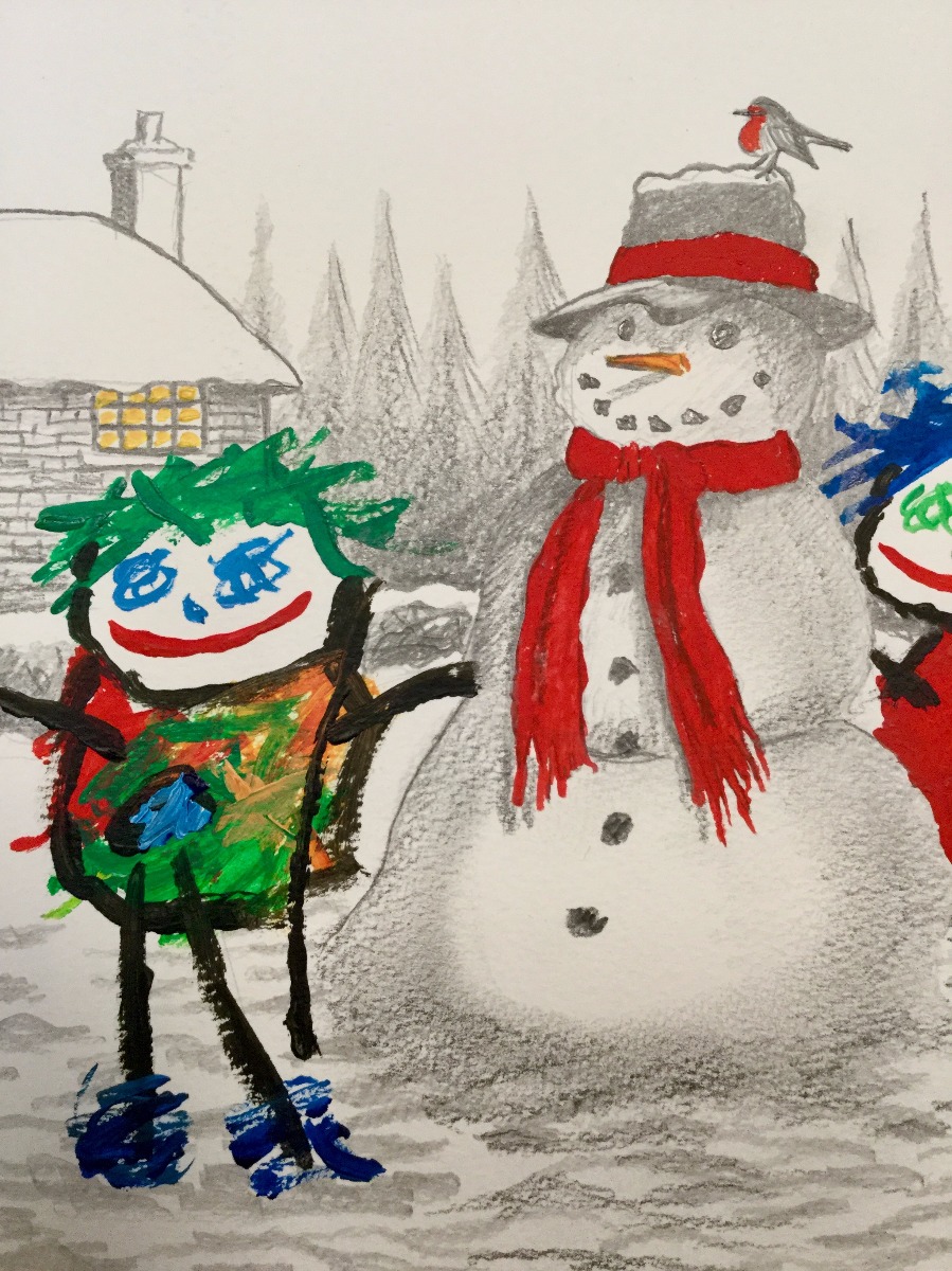 The Snowman by John D Wilson The Snowman by John D Wilson, Children | Nostalgic | Naive | Snow | Snowman