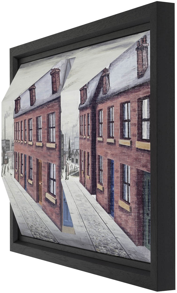 Street Scene by John D Wilson Street Scene by John D Wilson, Northern | Lowry | Industrial | 3D | Rare