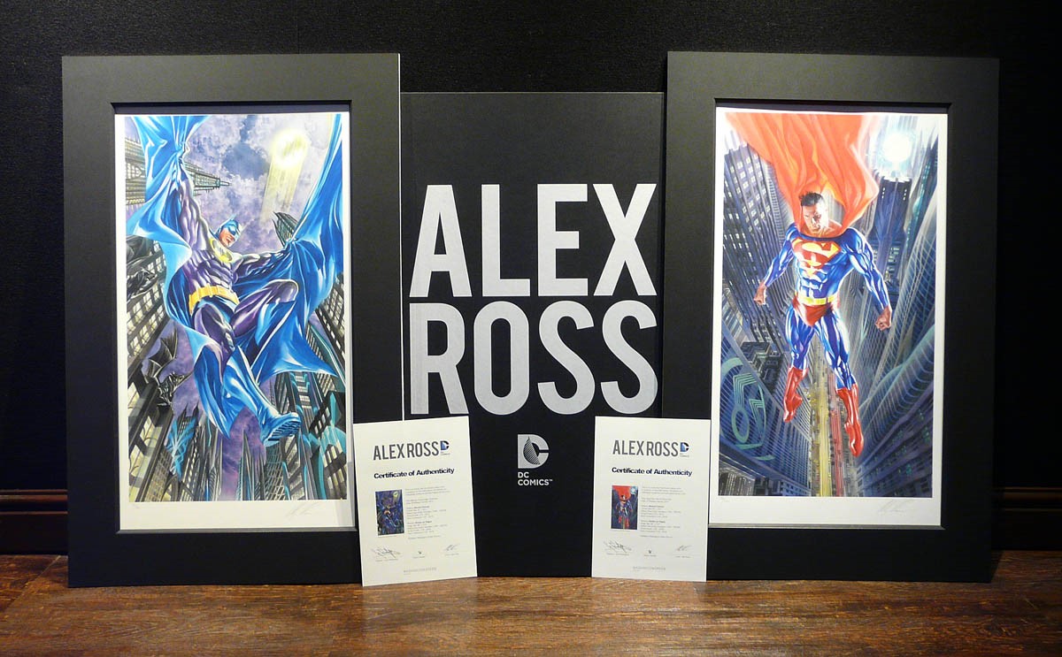 DC Suite of Two by Alex Ross, Comic | Film | Nostalgic | Special Offer