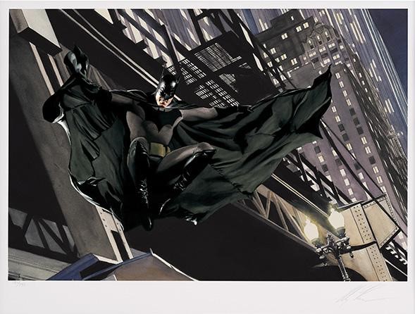 Descent on Gotham by Alex Ross, Comic | Nostalgic | Special Offer