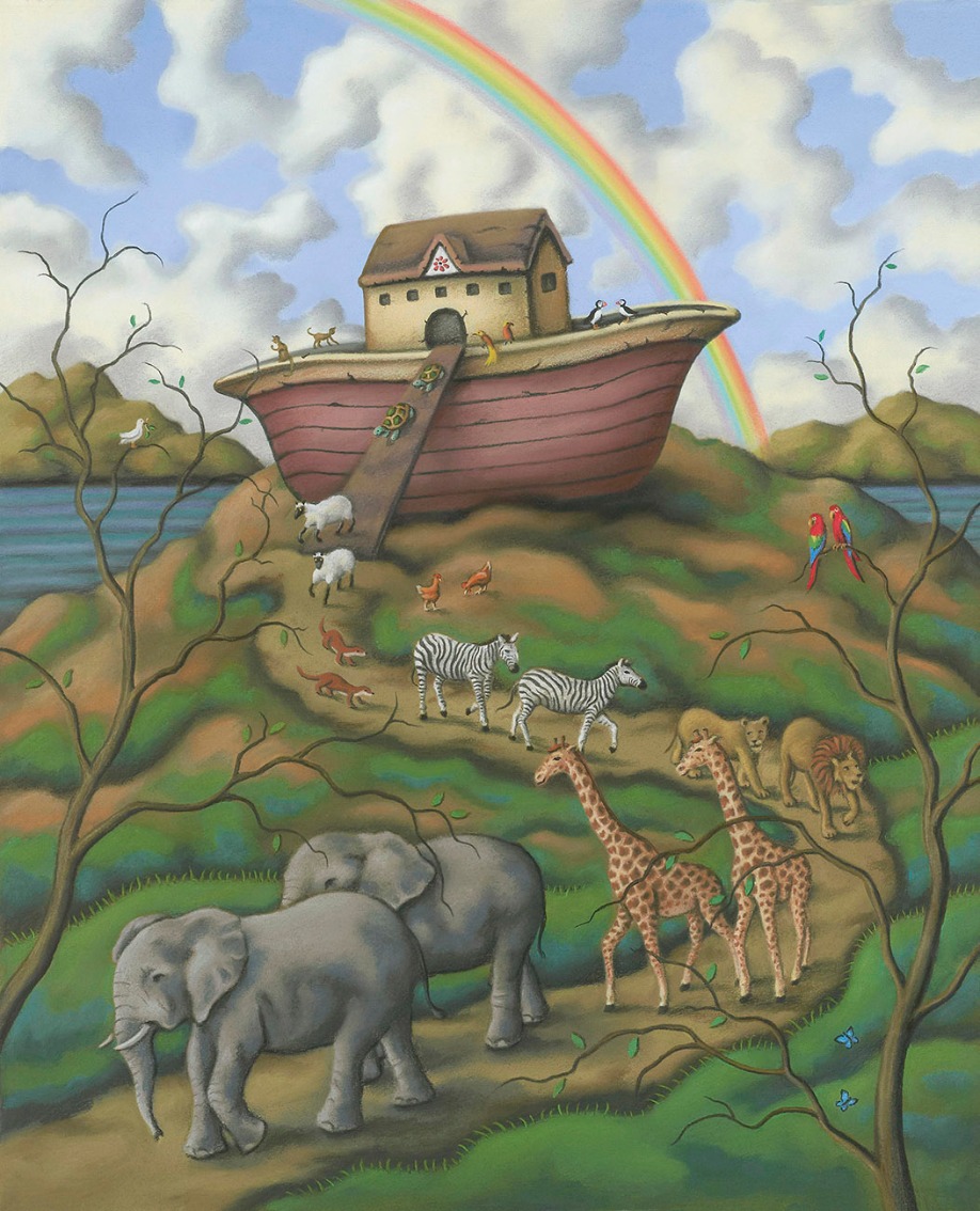 Sign of the Rainbow by Paul Horton, Animals | Landscape
