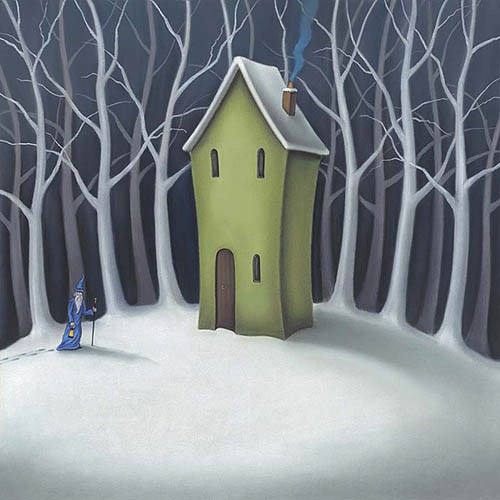 The Hideaway by Paul Horton, Rare | Customer Sale | Snow