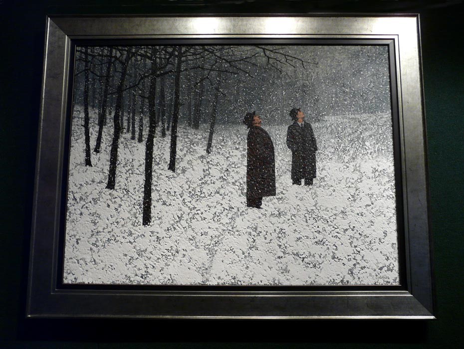 Two Brothers by Mark Edwards, Snow | Figurative | Customer Sale