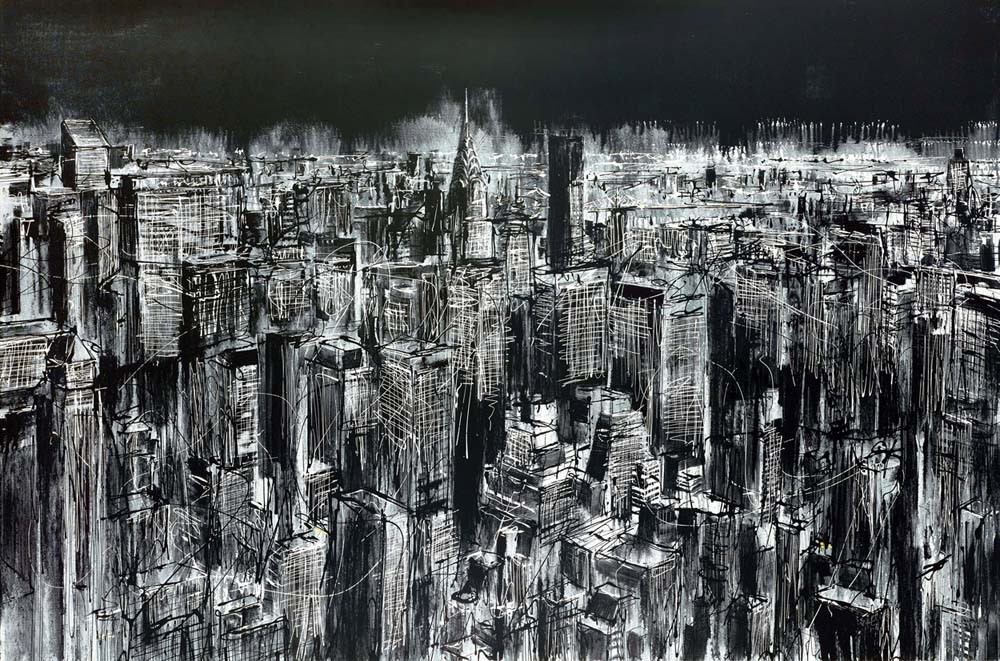 Manhattan by Paul Kenton, Abstract | Landscape | New York