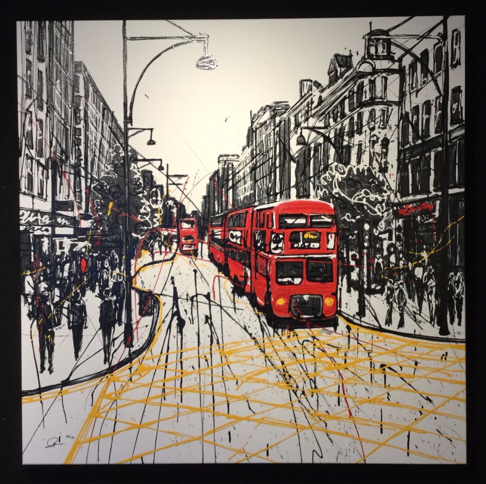 Bus Stop Blues by Paul Kenton, London | Landscape