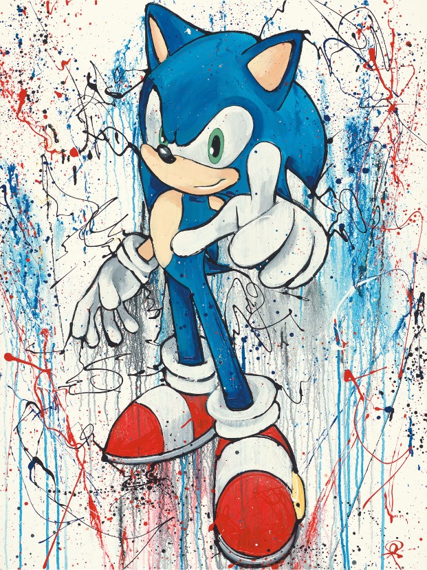 Sonic - Watch out by Paul Kenton, Comic | Nostalgic | Film