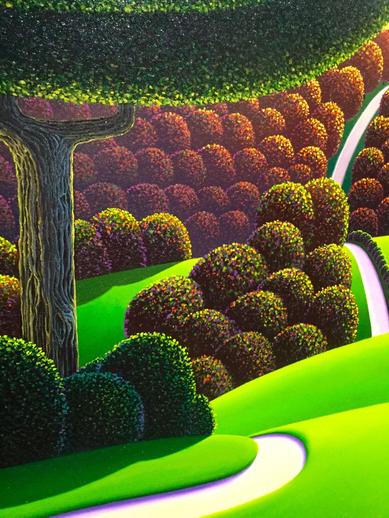 Sunburst by Paul Corfield, Naive | Landscape