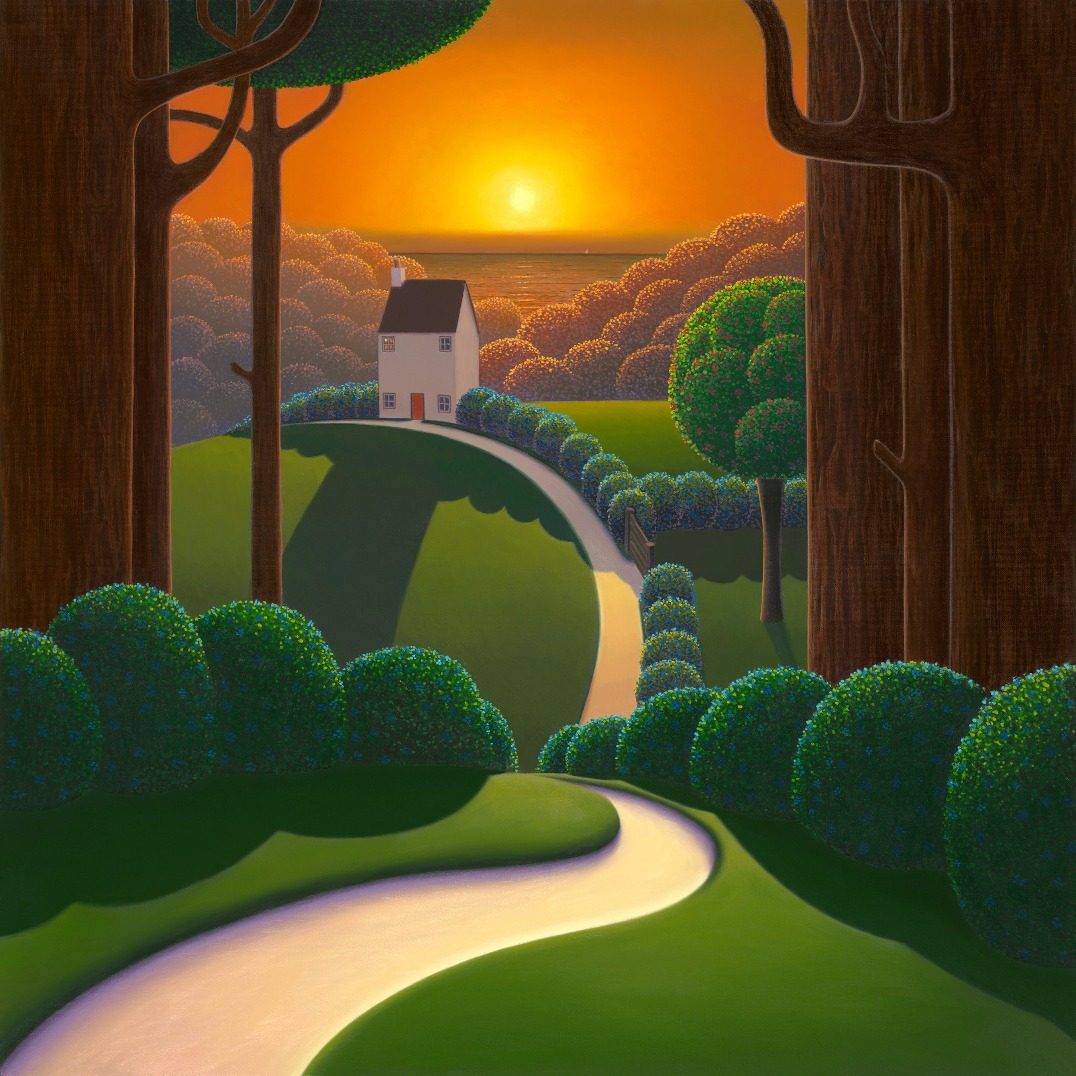 Amber Sky by Paul Corfield, Landscape