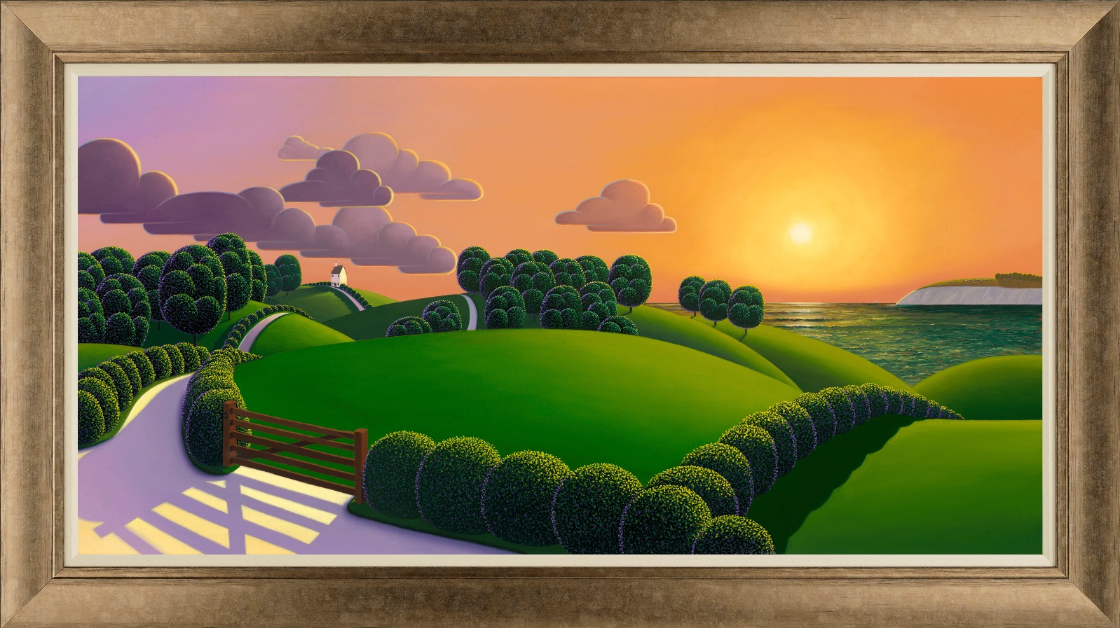 Closing of the Day by Paul Corfield, Landscape