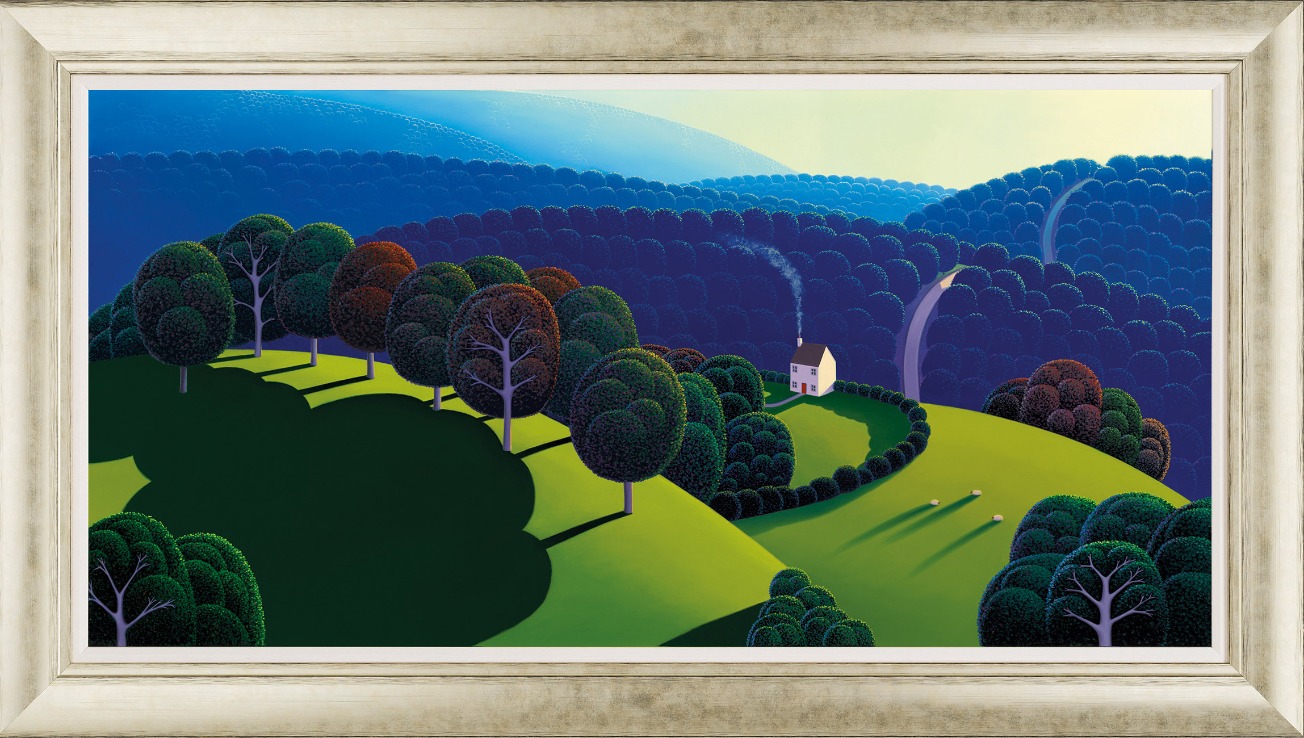 On the Edge of the Forest by Paul Corfield, Abstract | Landscape