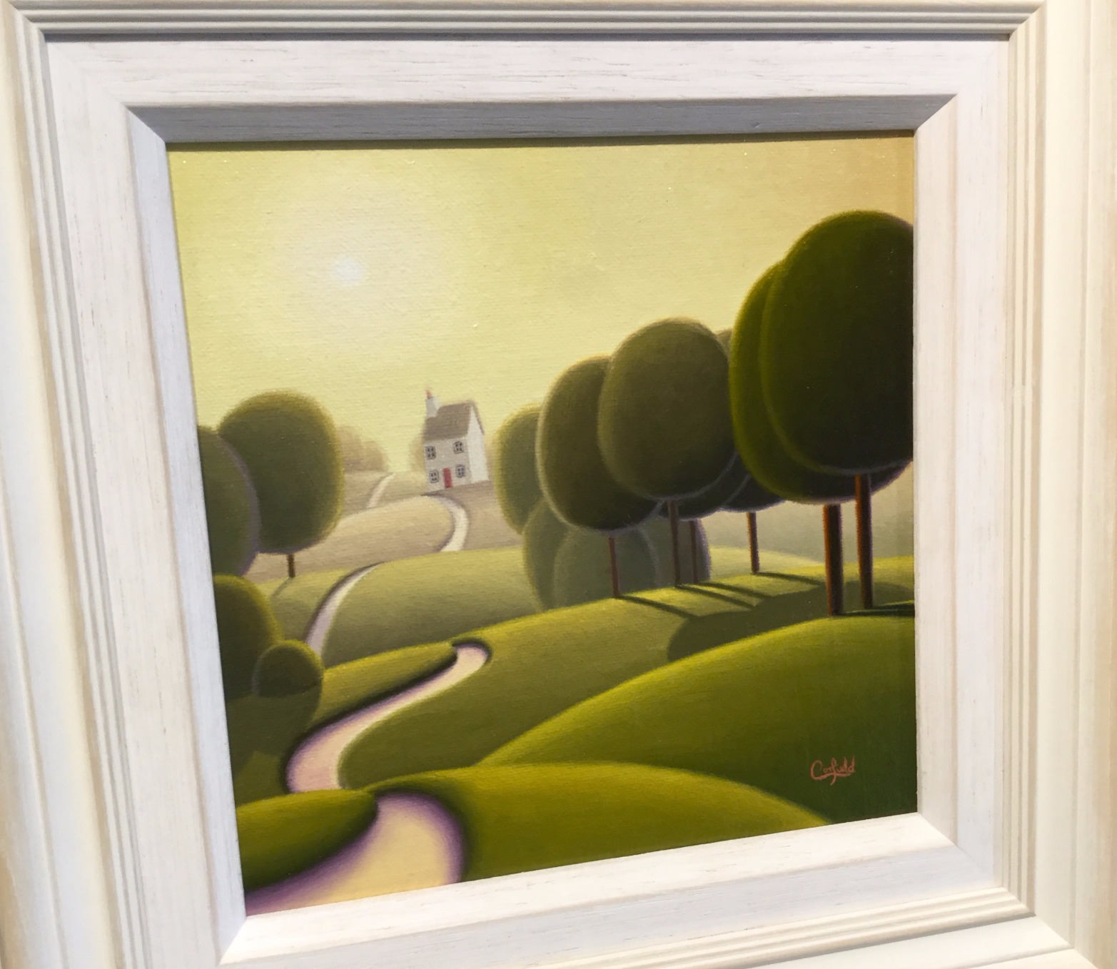 Untitled study 186 by Paul Corfield, Abstract | Landscape | Nostalgic