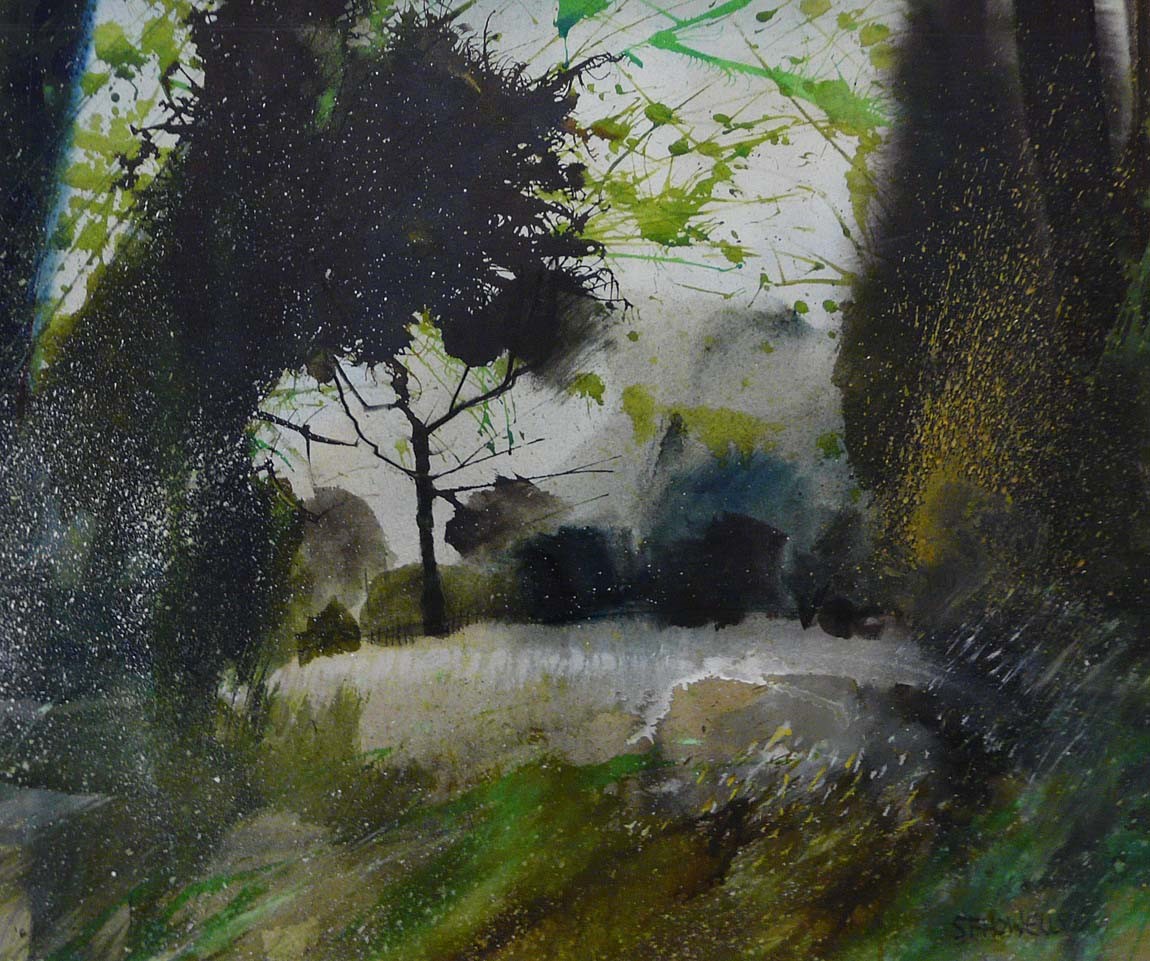 Spring Feelings by Sue Howells, Landscape | Abstract