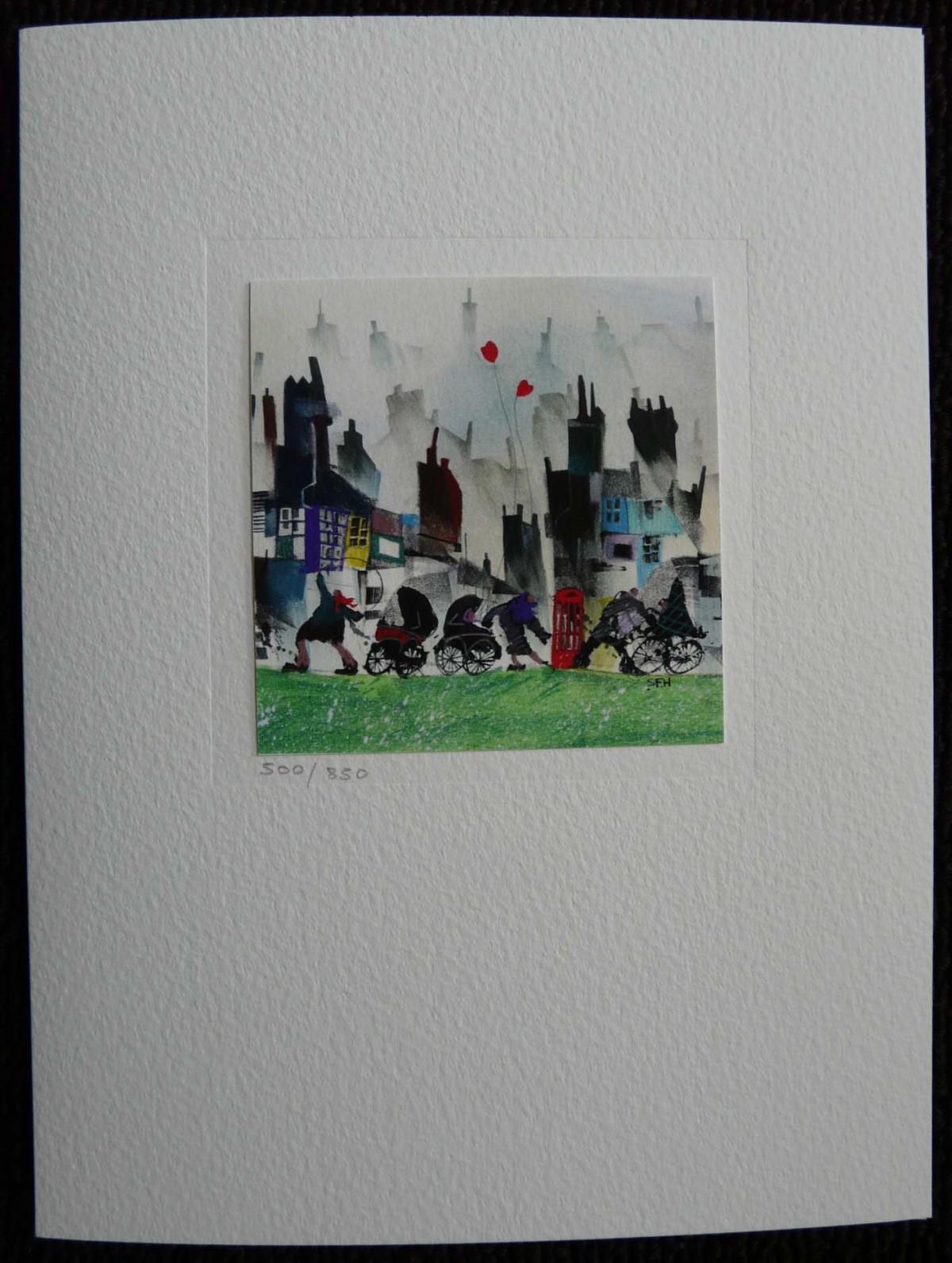 Limited Edition Card (AC27) by Sue Howells, Cards