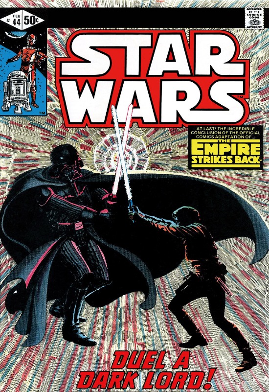 The Empire Strikes Back - Duel a Dark Lord - Star Wars #44 by Marvel Comics - Stan Lee, Marvel | Comic | Film | Nostalgic