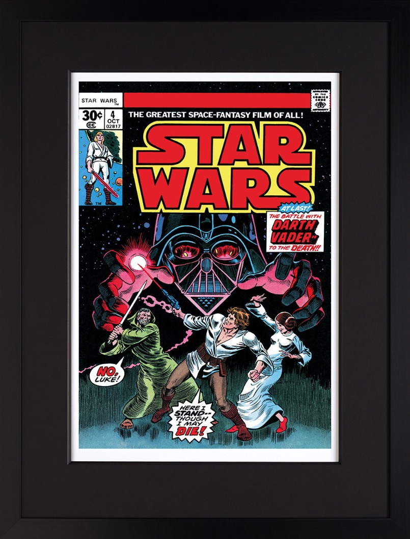 In Battle with Darth Vader - Star Wars #4 by Marvel Comics - Stan Lee, Comic | Film | Nostalgic | Marvel