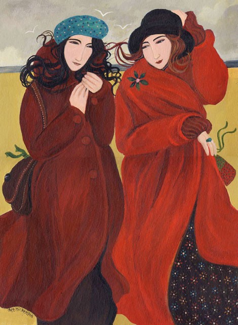 Heading for the Tea Room by Dee Nickerson, Cards