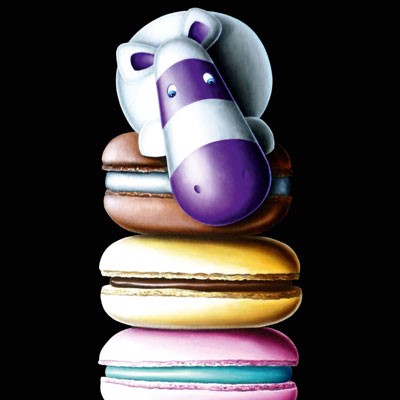 I'm Macarooned Too by Peter Smith, Cards