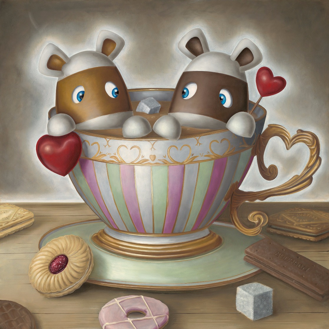 You're my Cup of Tea & Let them Eat Cake by Peter Smith You're my Cup of Tea & Let them Eat Cake by Peter Smith, Family | Rare