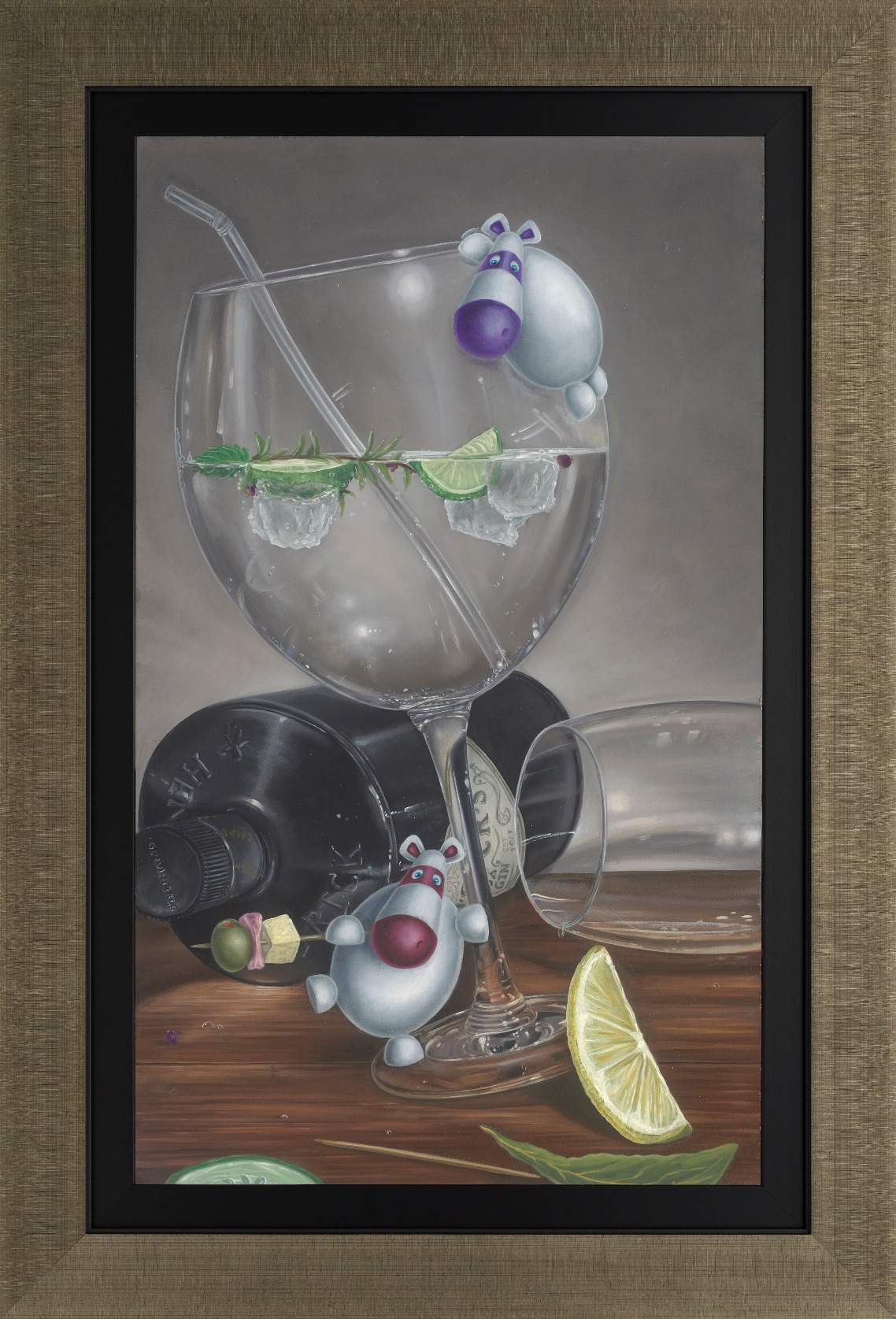 Let the Party be Gin by Peter Smith, Couple | Humour | Love | Rare