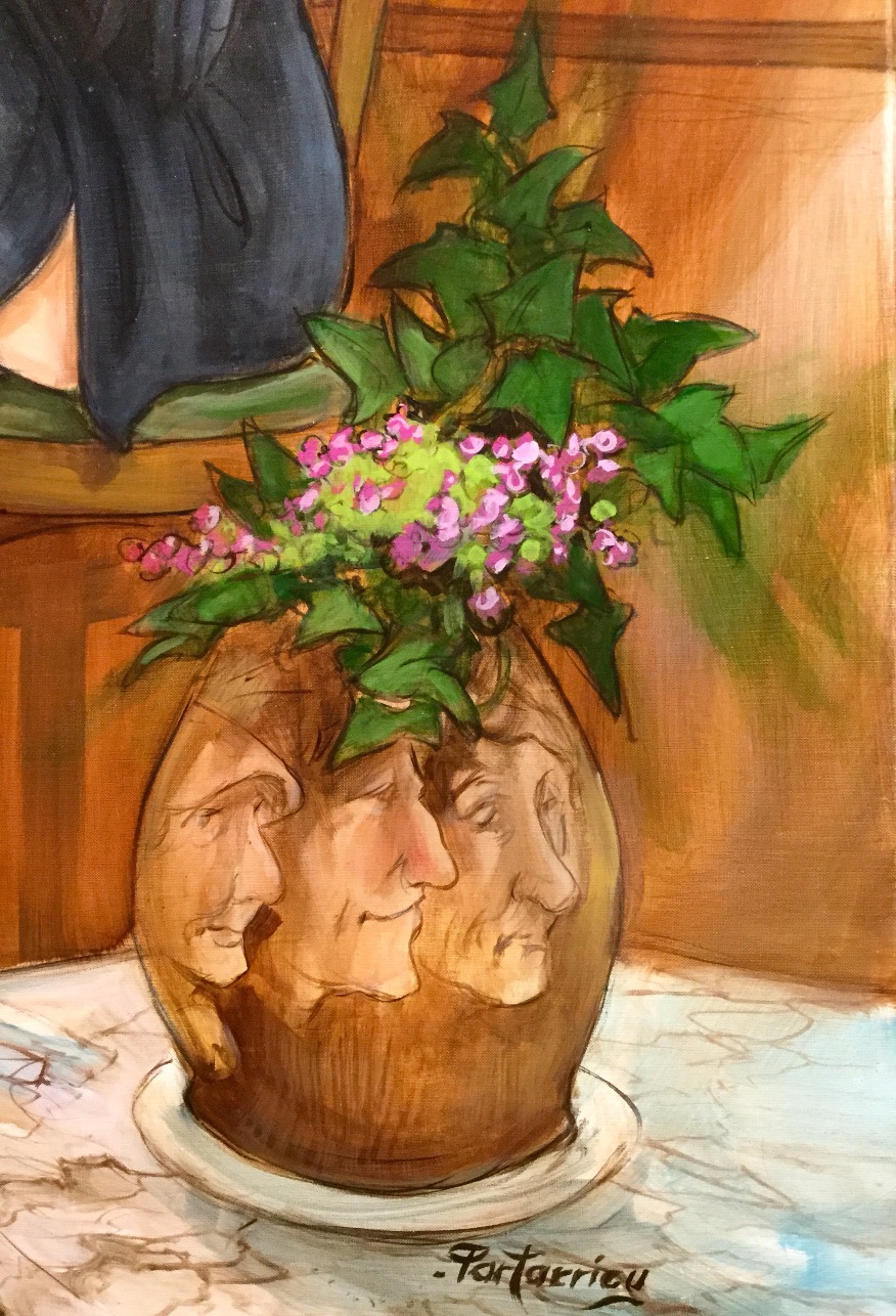 Rencontre au Bar (Meeting at the Bar) by Partarrieu Rencontre au Bar (Meeting at the Bar) by Partarrieu, Figurative | French