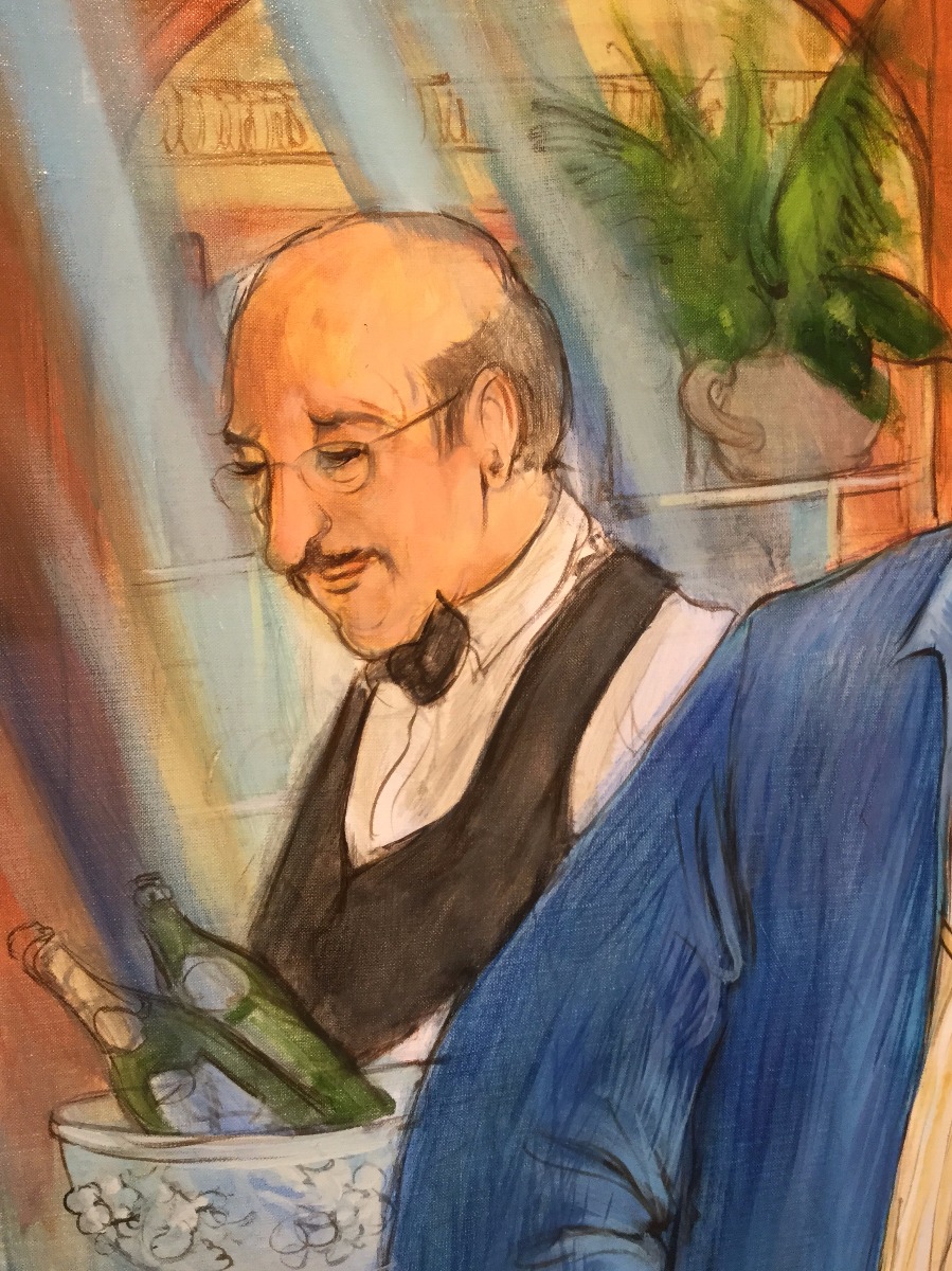Rencontre au Bar (Meeting at the Bar) by Partarrieu Rencontre au Bar (Meeting at the Bar) by Partarrieu, Figurative | French