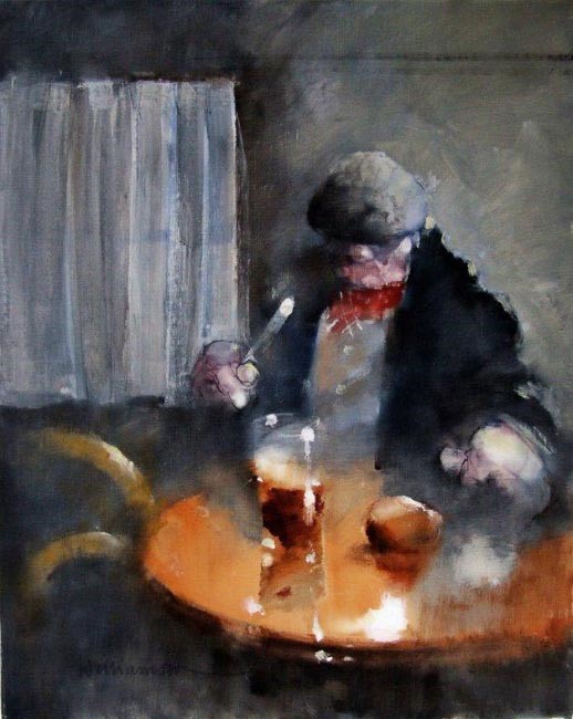 Cob by Lawrie Williamson, Northern | Figurative | Pub | Nostalgic