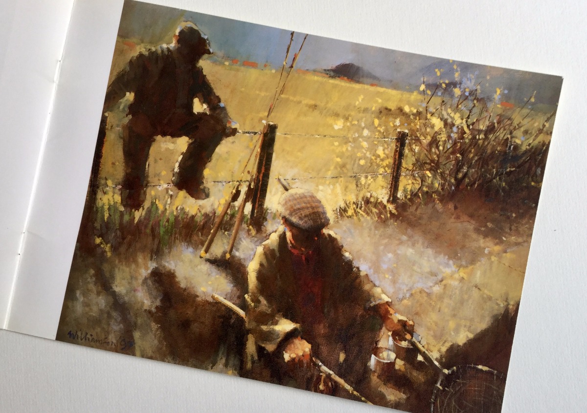 Fishing Sketch by Lawrie Williamson Fishing Sketch by Lawrie Williamson