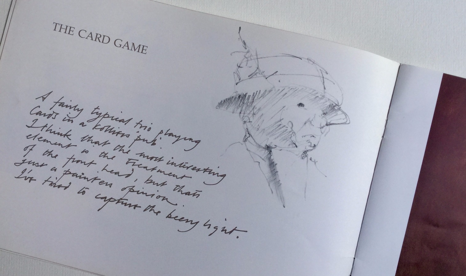 Fishing Sketch by Lawrie Williamson Fishing Sketch by Lawrie Williamson