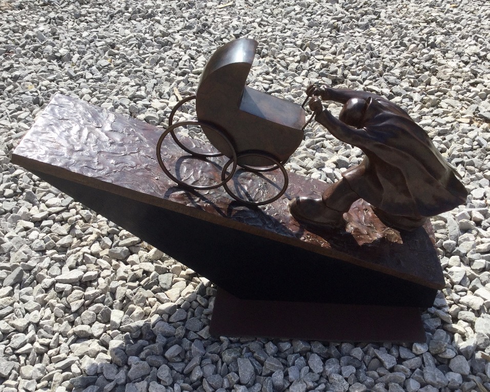 Don't Let them Down by Mackenzie Thorpe Don't Let them Down by Mackenzie Thorpe, Customer Sale | Sculpture | Family | Children | Nostalgic
