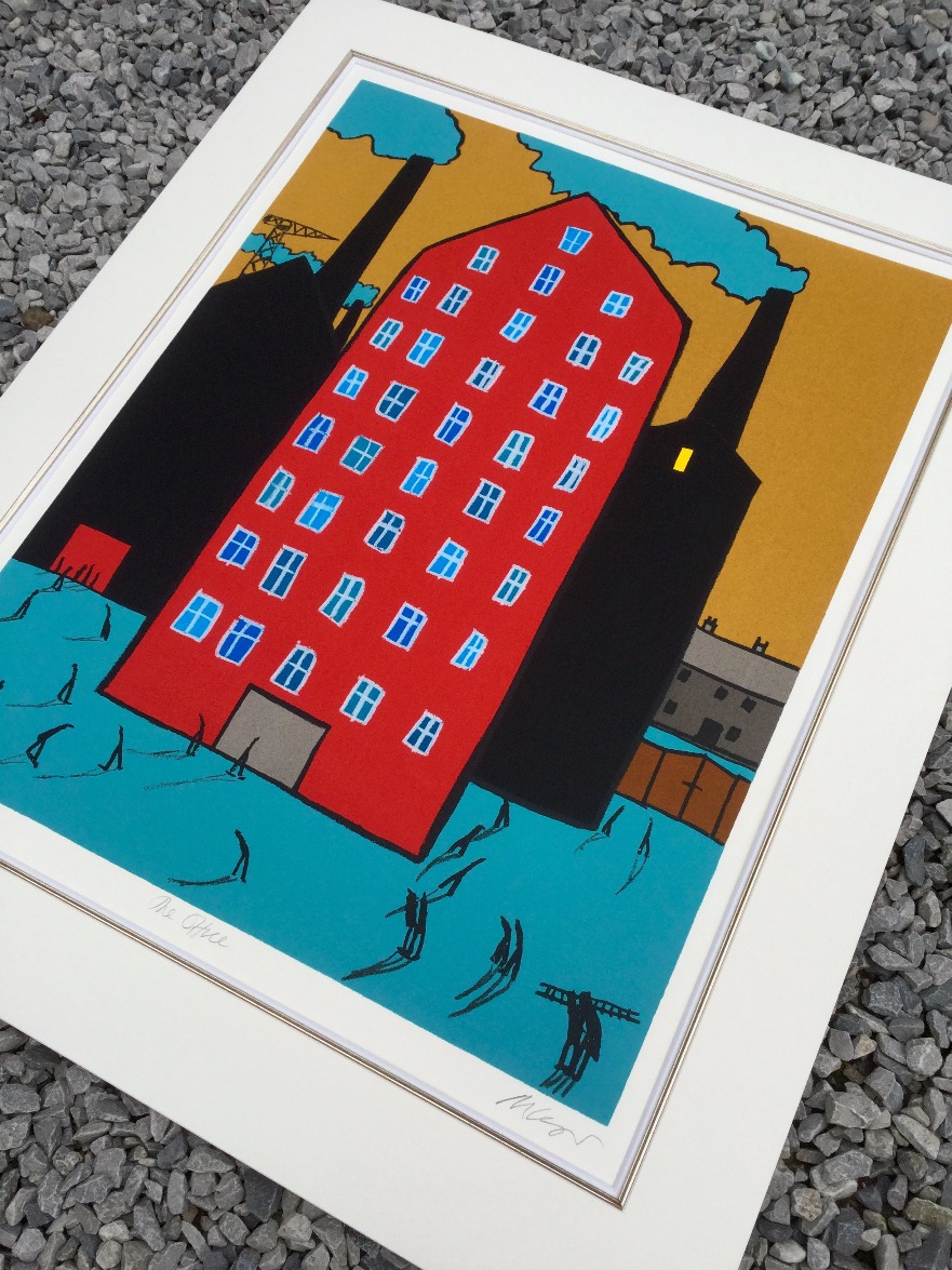 The Office by Mackenzie Thorpe The Office by Mackenzie Thorpe, Northern