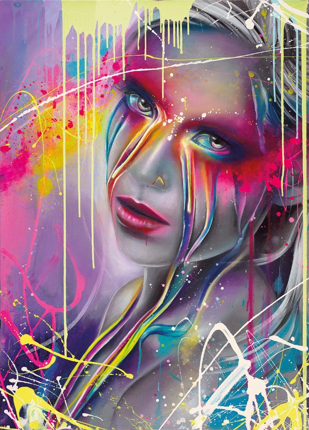 Neon Soul by Emma Grzonkowski, Figurative | Abstract