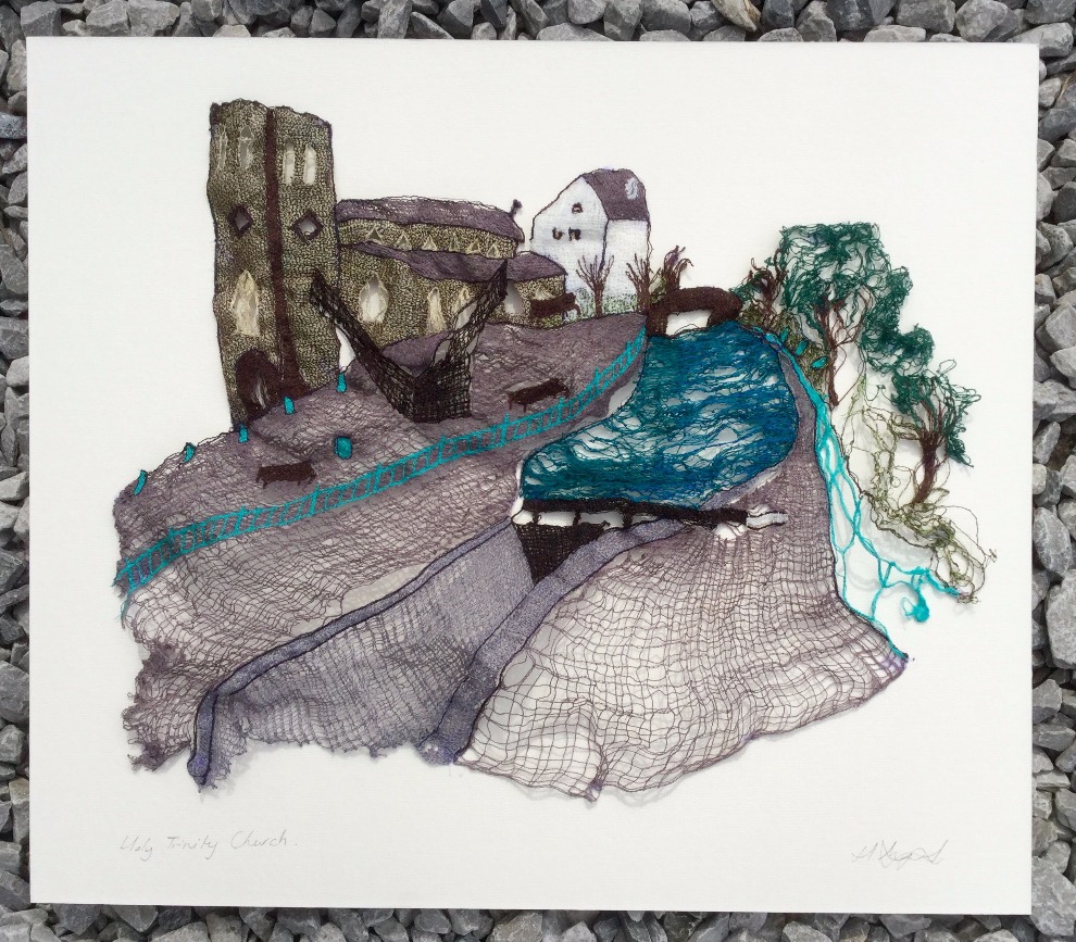 Holy Trinity Church (Stalybridge) by Hayley Murphy, Local | Landscape | Water | Textile