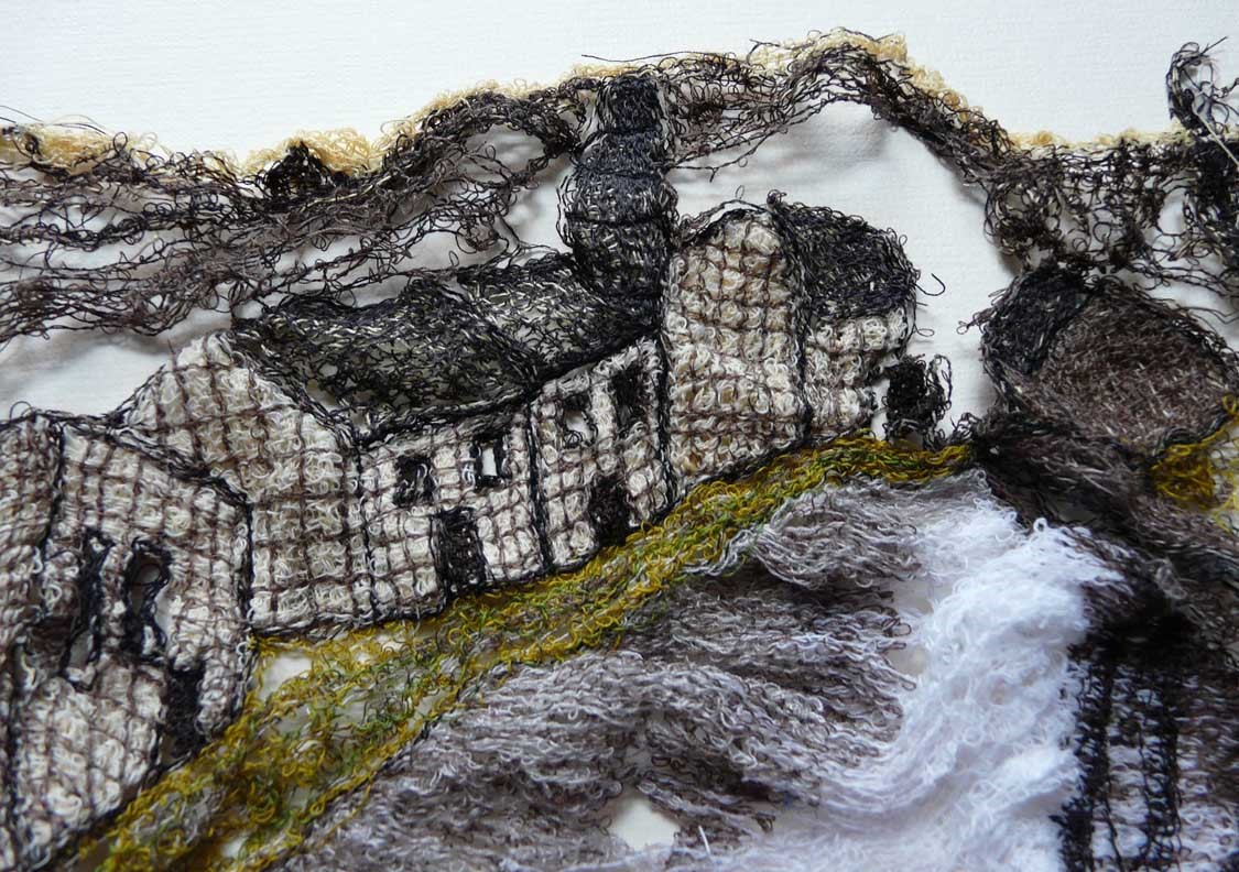 Diggle Canal by Hayley Murphy Diggle Canal by Hayley Murphy, 3D | Landscape | Textile | Water | Local