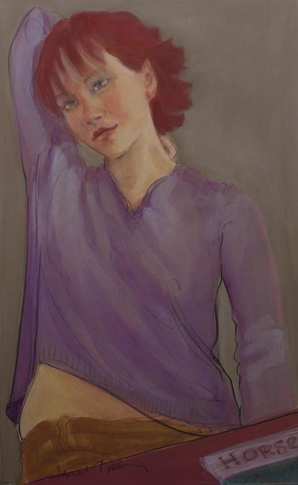 Saturdays Child by Janet Treby, Figurative