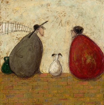 More than words can say by Sam Toft, Couple | Love | Romance | Dog | Nostalgic