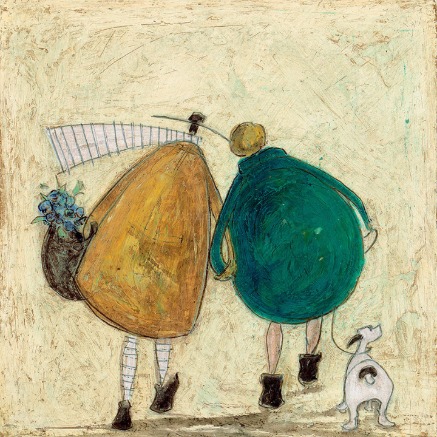 These Days are Ours by Sam Toft, Couple | Love | Romance | Nostalgic | Dog