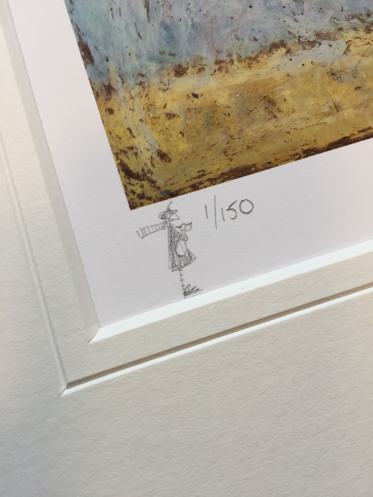 Nice View That (Remarque) (1/150) by Sam Toft, Rare | Dog | Animals | Figurative | Humour