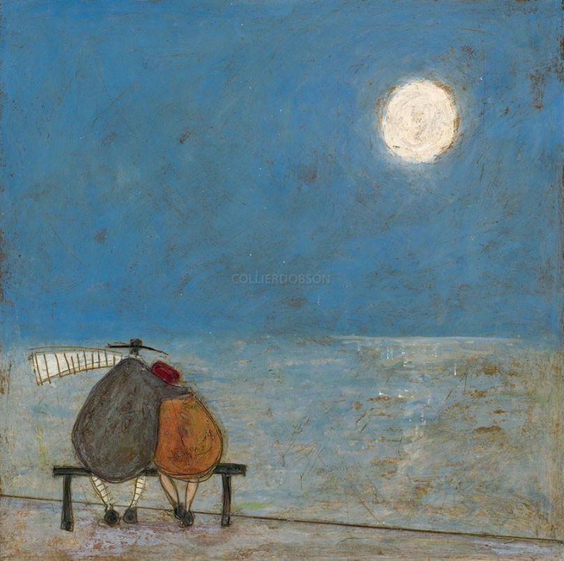 It's Only a Pretty Moon by Sam Toft, Figurative