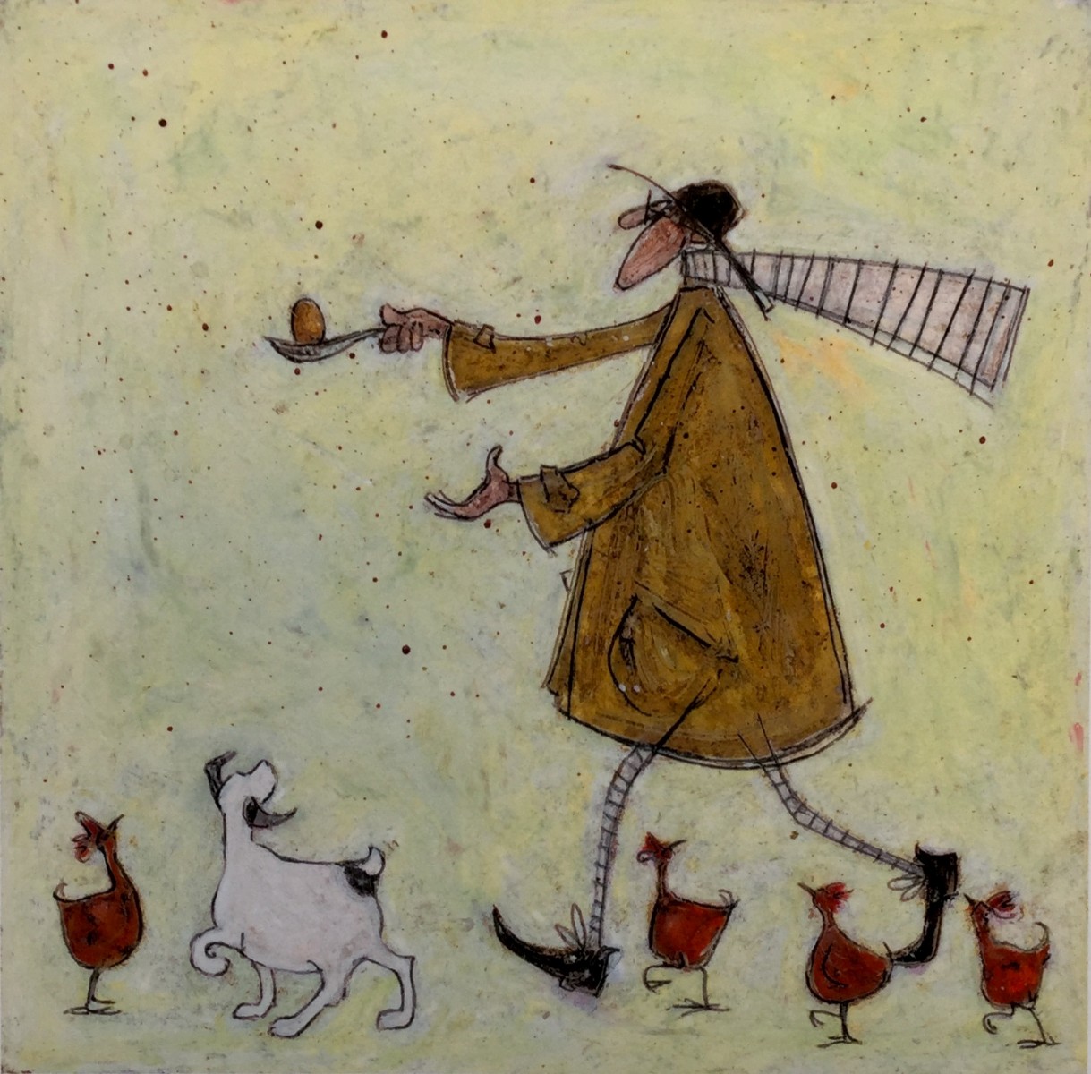 Egg and Spoon by Sam Toft