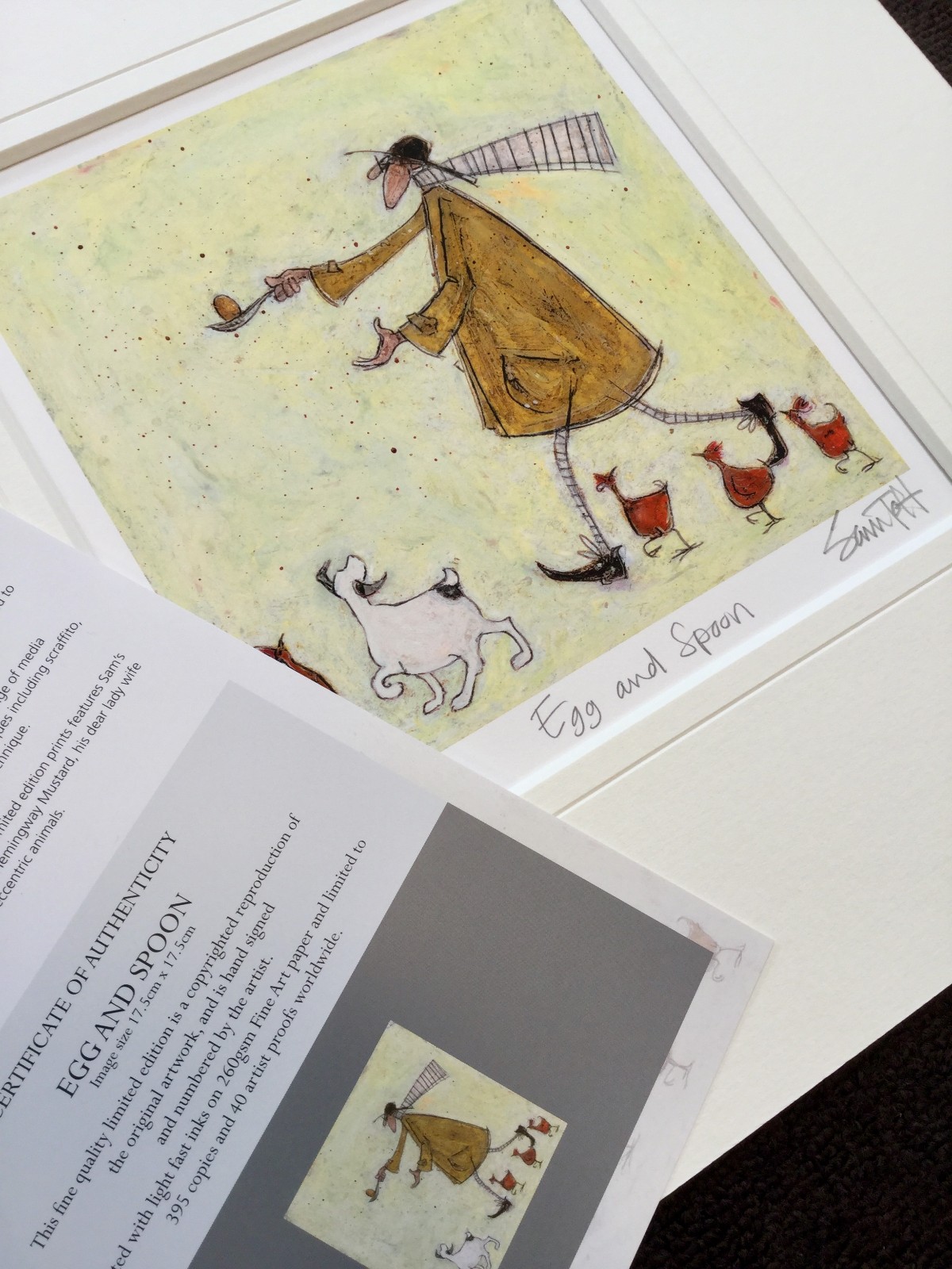 Egg and Spoon by Sam Toft, Bird | Dog
