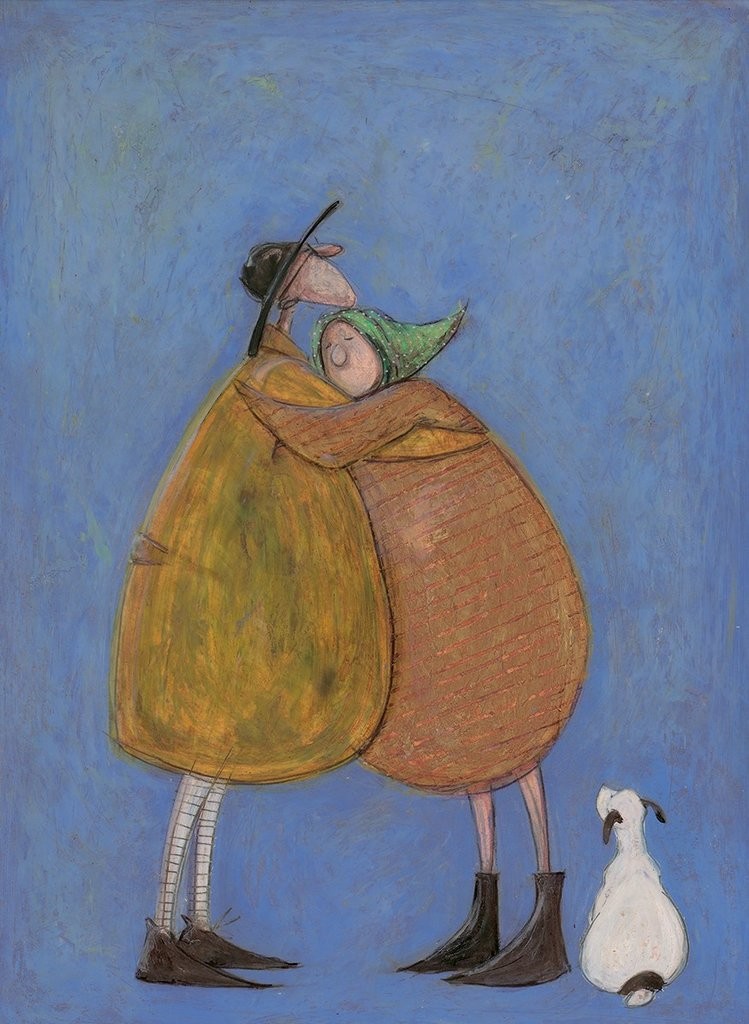 Last Hug of the Day by Sam Toft