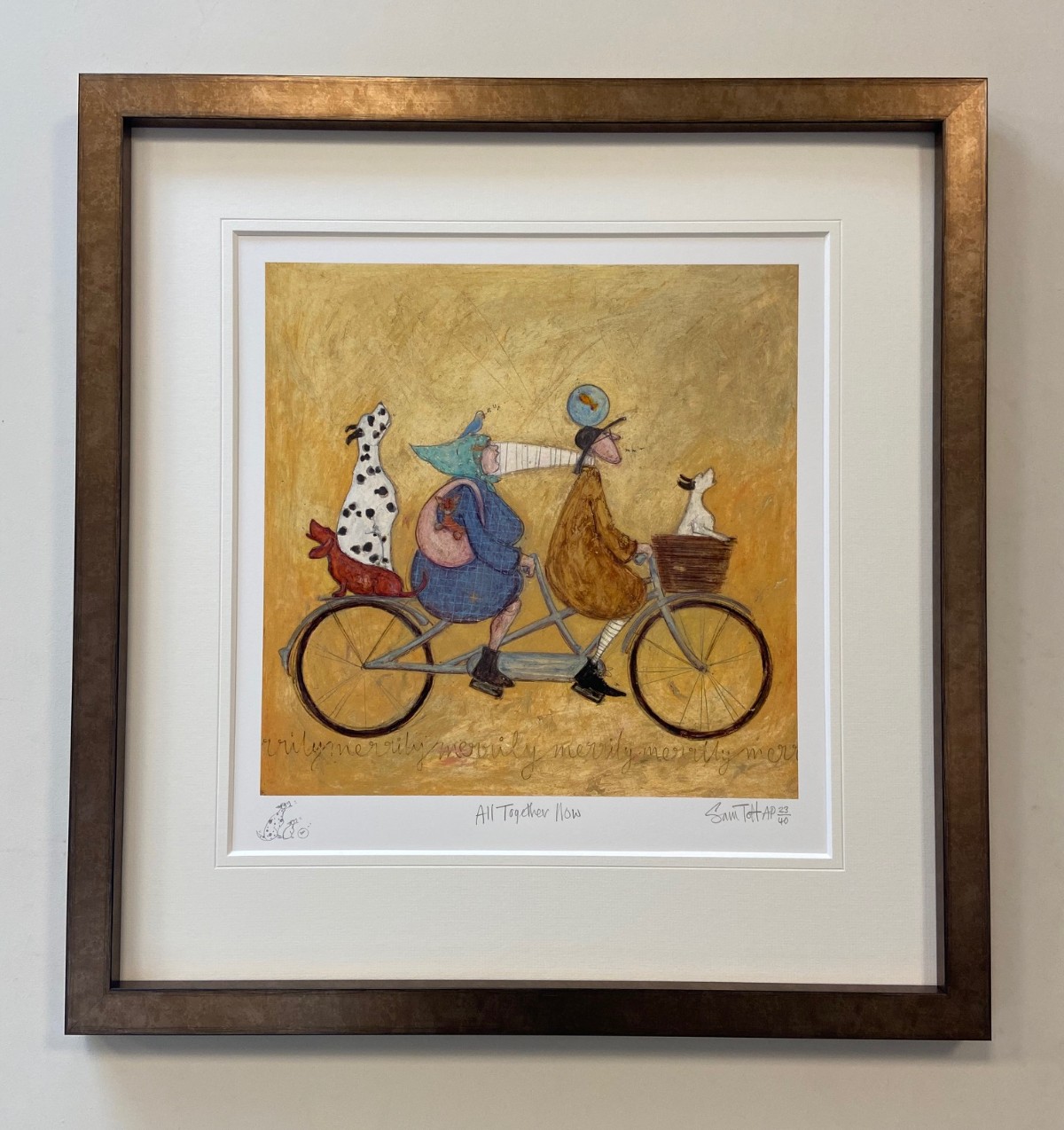 All Together Now - AP Remarque by Sam Toft