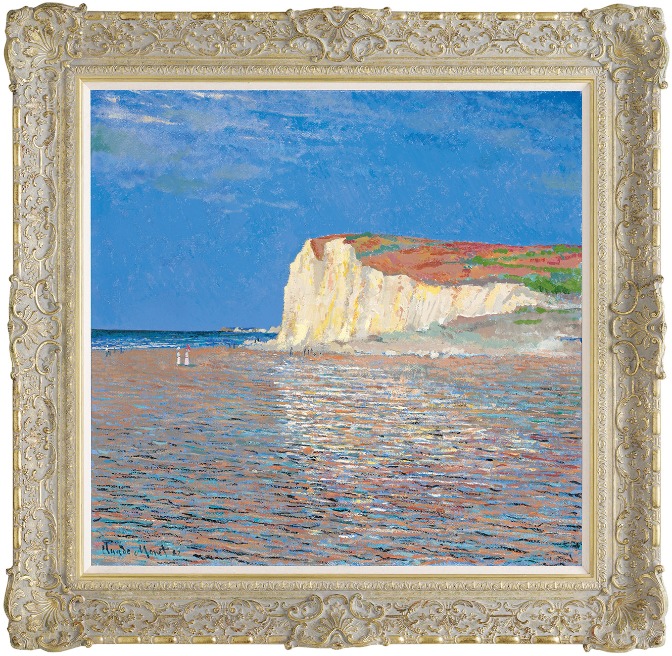 Low Tide at Pourville by John Myatt, Landscape | Water