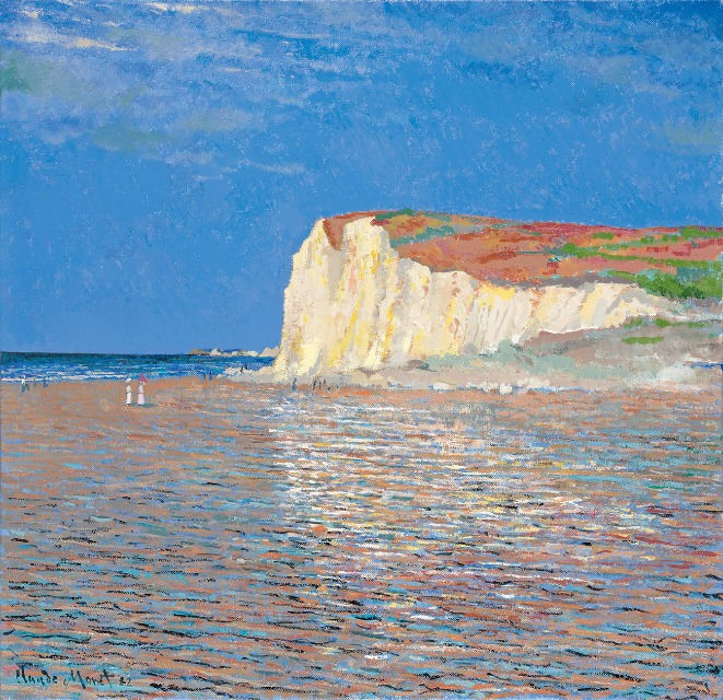 Low Tide at Pourville by John Myatt, Landscape | Water