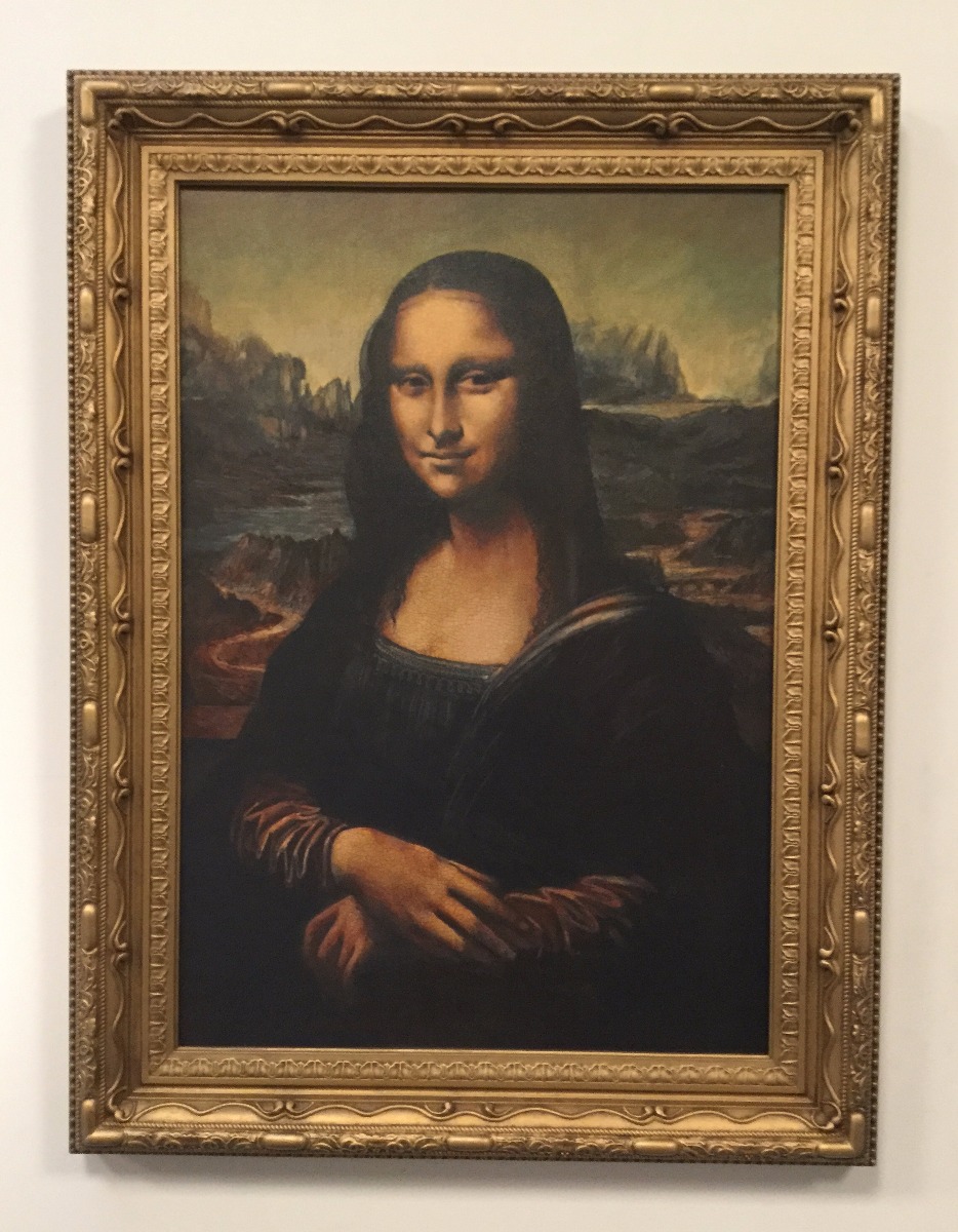 Mona Lisa in the style of Leonardo Da Vinci by John Myatt