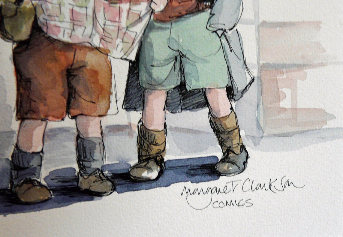 Comics by Margaret Clarkson, Children | Northern | Nostalgic | Figurative